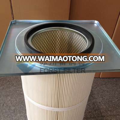 FORST Industrial Dust Collector Air Filter Cartridge Square Cap Flange Filter Manufacturer