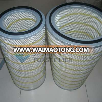 Cellulose Paper Air Filter Pleated Paper Air Dust Filter Cartridge