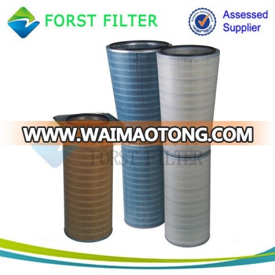 FORST Gas Turbine Air Compressor Pleated Cellulose Cartridge Filter