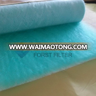 FORST Green Paint Filter Media Fiberglass Floor Filters Roll