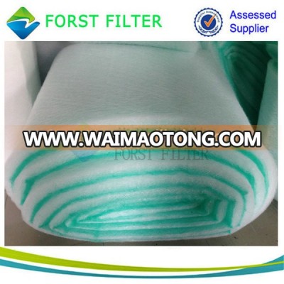 Good effect paint arrestor Fiberglass air filter media roll