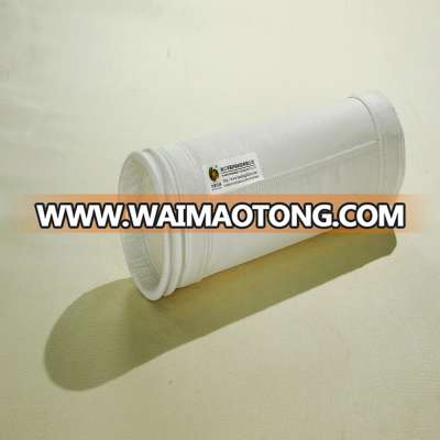 Polyester needle felt filter bag for dust collector