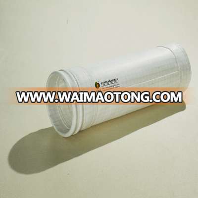 Water & oil repellent antistatic needle punched non woven polyester filter bag